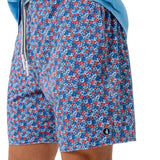 Men's Half Elastic 7" Swim Trunks - Freesia