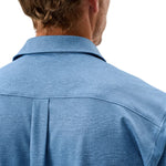 johnnie-O 01. MENS APPAREL - MENS SS SHIRTS - MENS SS BUTTON UP Men's Breck Hangin’ Out Knit Short Sleeve Button-Up Shirt SOUND SIDE