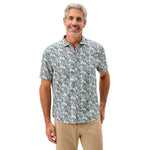 Men’s ’Surf Flannel’ Short Sleeve Button Down Shirt
