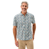 Men’s ’Surf Flannel’ Short Sleeve Button Down Shirt