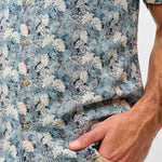 Men’s ’Surf Flannel’ Short Sleeve Button Down Shirt