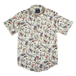 Sendero Provisions Co. 01. MENS APPAREL - MENS SS SHIRTS - MENS SS BUTTON UP Men's City Slicker Button Up Short Sleeve HIGH LONESOME - IVORY NAVY