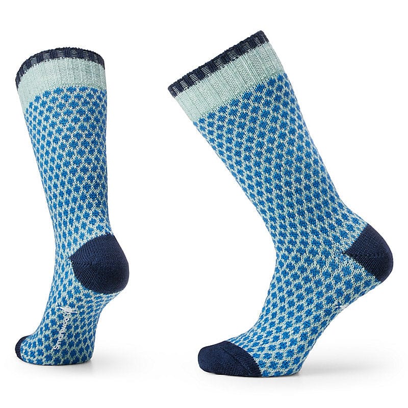 Smartwool 06. SOCKS - MENS SOCKS - MENS SOCKS CREW Women's Everyday Popcorn Polka Dot Crew B72 FROSTY GREEN