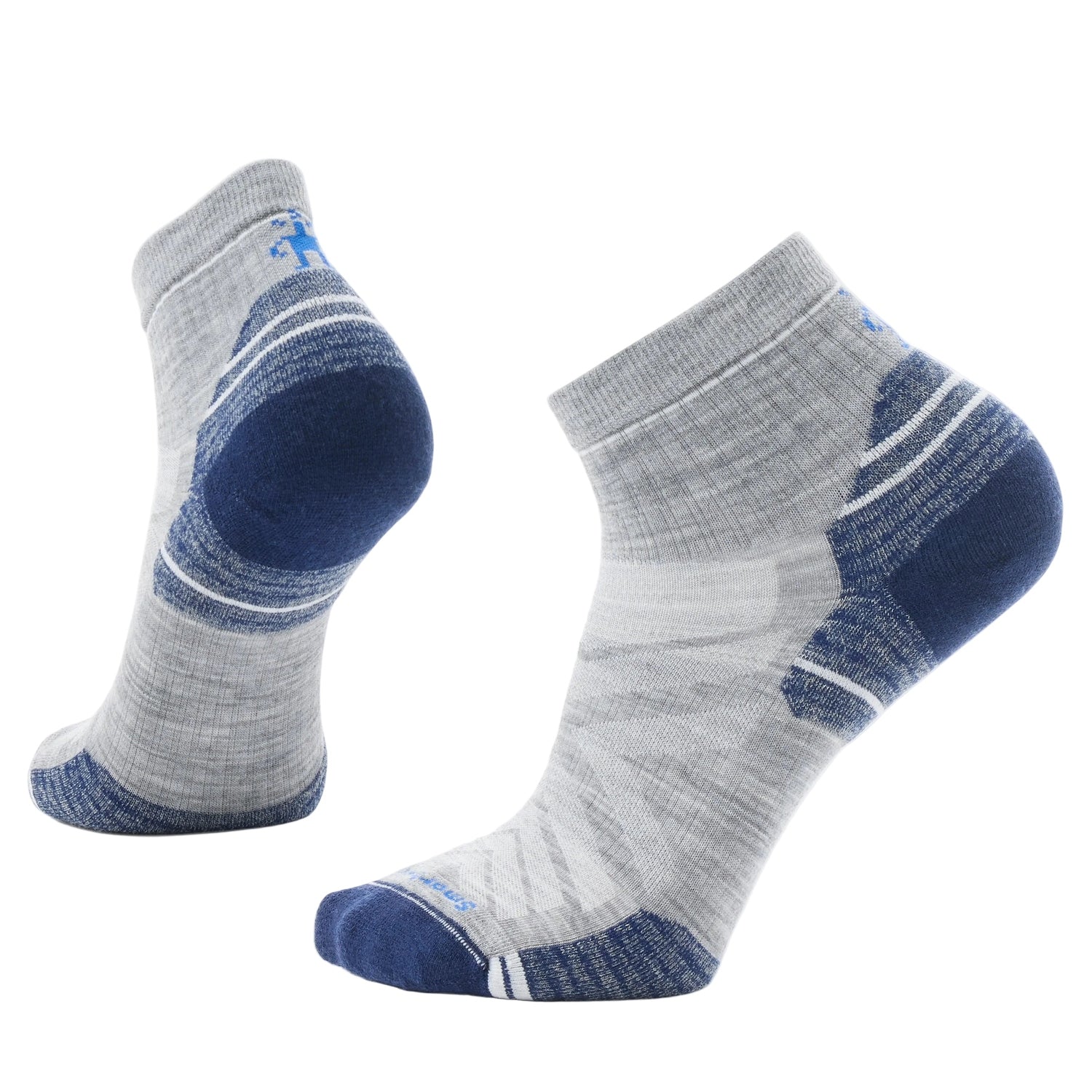 Smartwool 06. SOCKS - MENS SOCKS - MENS SOCKS LOW Men's Hike Targeted Cushion Ankle Socks 039 LIGHT GRAY