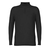 Smartwool 01. MENS APPAREL - MENS HOODIES|SWEATERS - MENS PO Q ZIP Men's Sparwood 1/2 Zip Sweater 010 CHARCOAL HEATHER