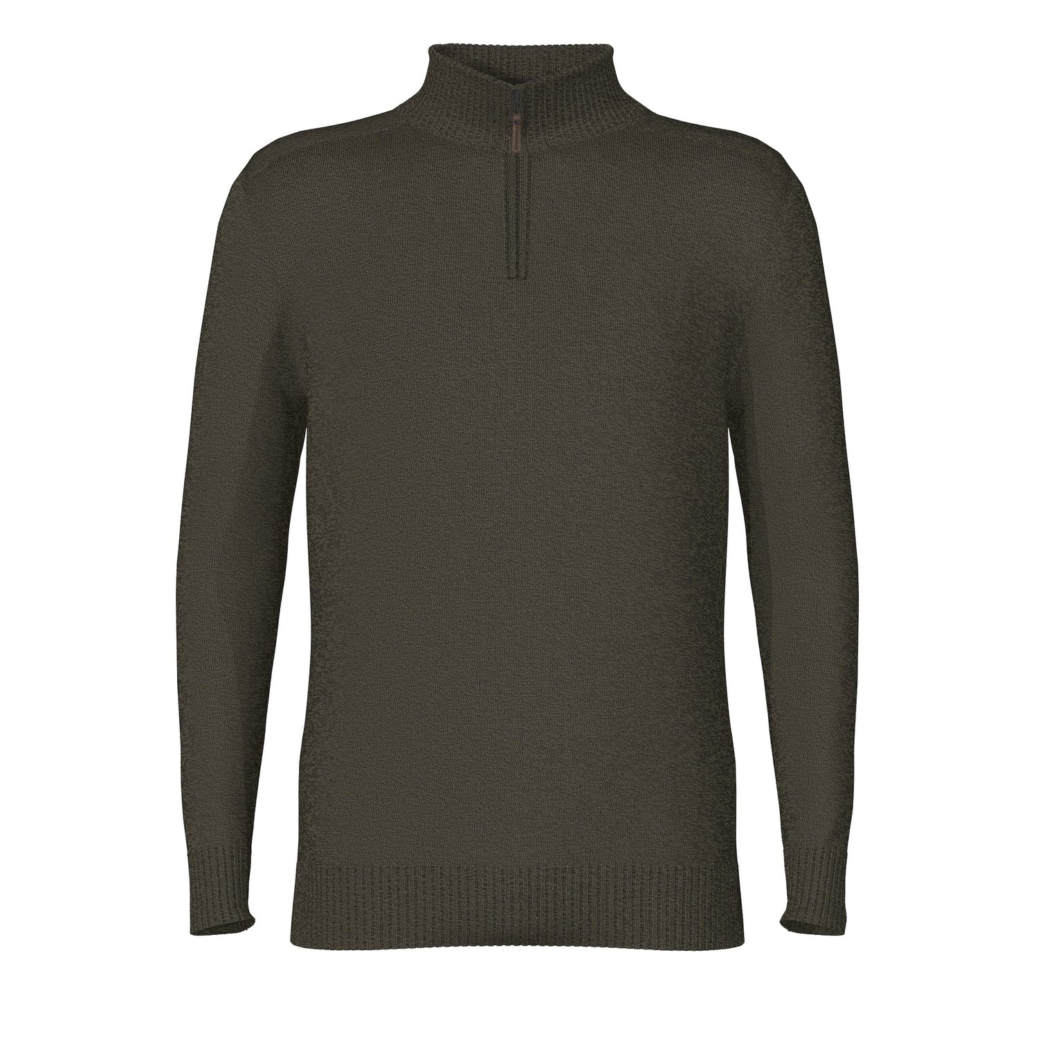 Smartwool 01. MENS APPAREL - MENS HOODIES|SWEATERS - MENS PO Q ZIP Men's Sparwood 1/2 Zip Sweater K90 NORTH WOODS HEATHER-WINTER MOSS HEATHER