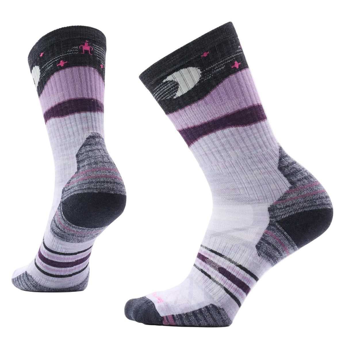 Women's Hike Targeted Cushion Lunar Trek Crew Socks