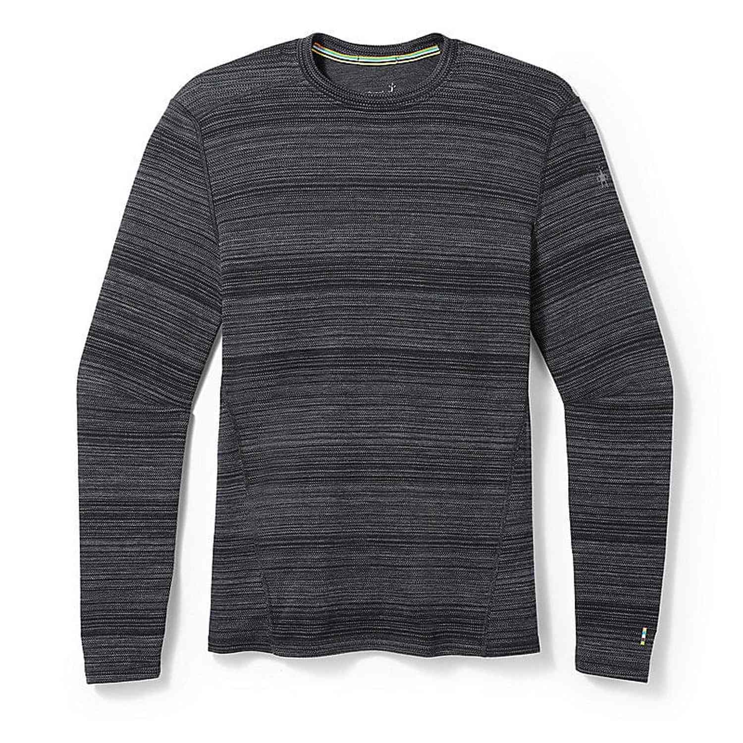 Smartwool 01. MENS APPAREL - MENS SKI - MENS THERMAL TOPS Men's Classic Thermal Merino Base Layer Crew K66 WINTER MOSS HEATHER