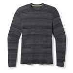 Smartwool 01. MENS APPAREL - MENS SKI - MENS THERMAL TOPS Men's Classic Thermal Merino Base Layer Crew K42 BLACK COLOR SHIFT