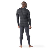 Smartwool 01. MENS APPAREL - MENS SKI - MENS THERMAL TOPS Men's Classic Thermal Merino Base Layer Crew K42 BLACK COLOR SHIFT