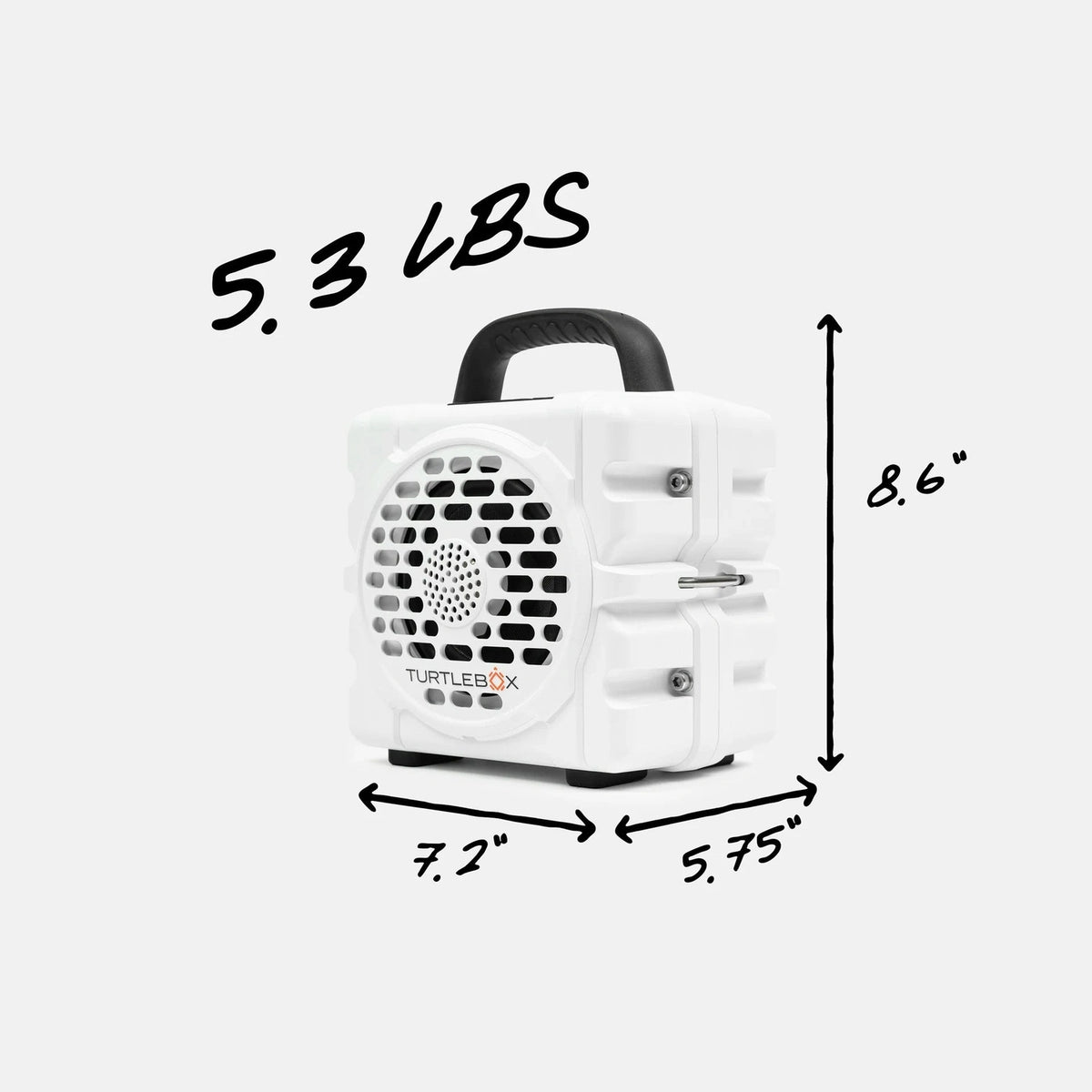 Cub Speaker Turtlebox - WHITE