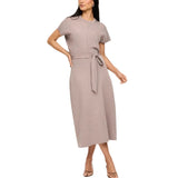Women's Airessentials Draped Tie-Waist Maxi Dress