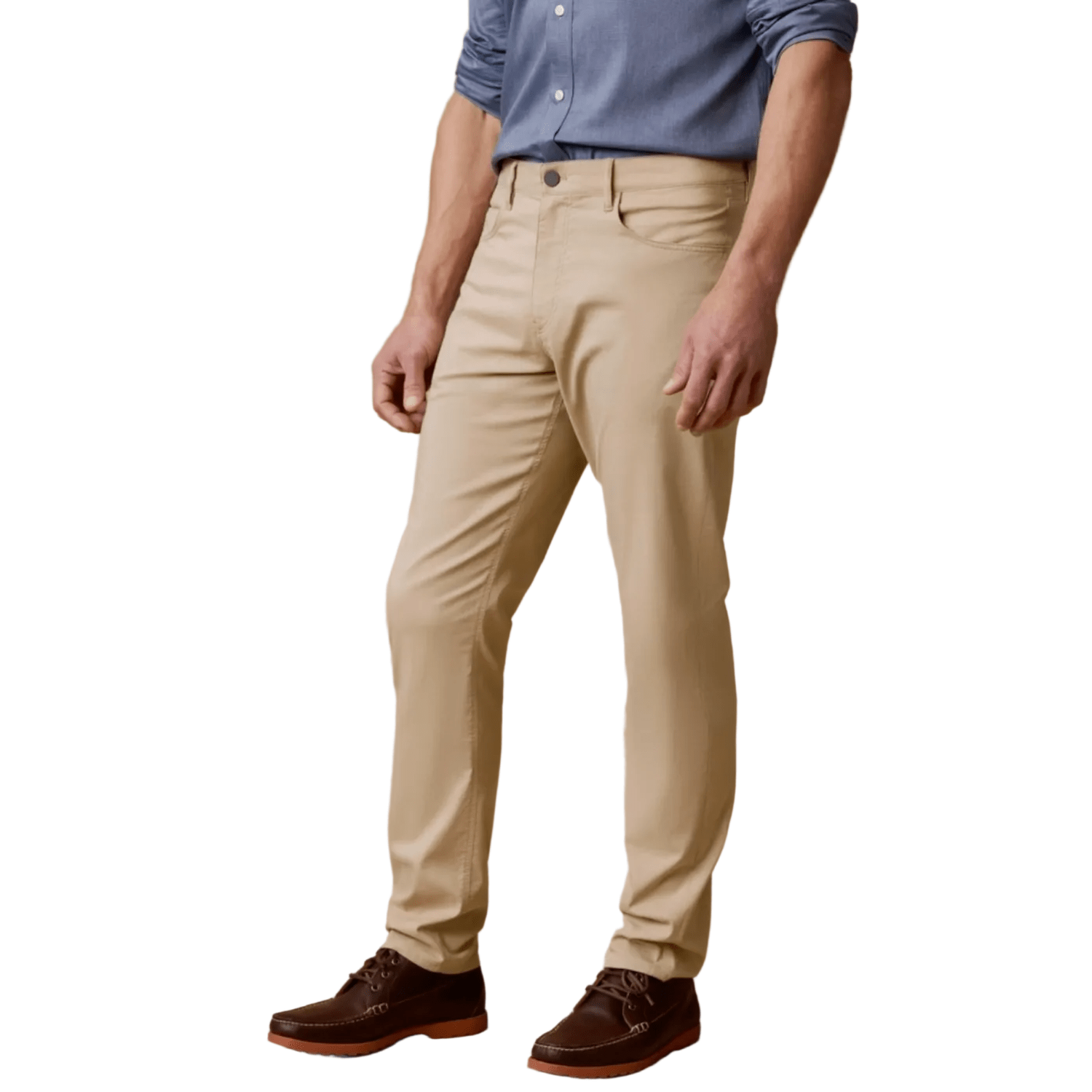 Faherty 01. MENS APPAREL - MENS PANTS - MENS PANTS CASUAL Men's Movement™ 5-Pocket Pant IWK ISLAND WEST KHAKI