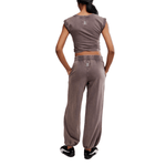 FP Movement 02. WOMENS APPAREL - WOMENS DRESS|SKIRT - WOMENS JUMPERS Women's Hot Shot Crossover Set 2227 CHOCOLATE