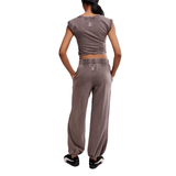 FP Movement 02. WOMENS APPAREL - WOMENS DRESS|SKIRT - WOMENS JUMPERS Women's Hot Shot Crossover Set 2227 CHOCOLATE
