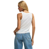 Z Supply 02. WOMENS APPAREL - WOMENS SS SHIRTS - WOMENS TANK CASUAL Women's Select Tank WHT WHITE