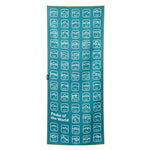 Nomadix 12. HARDGOODS - CAMP|HIKE|TRAVEL - TOWELS Original Towel PEAKS OF THE WORLD TEAL OCEAN