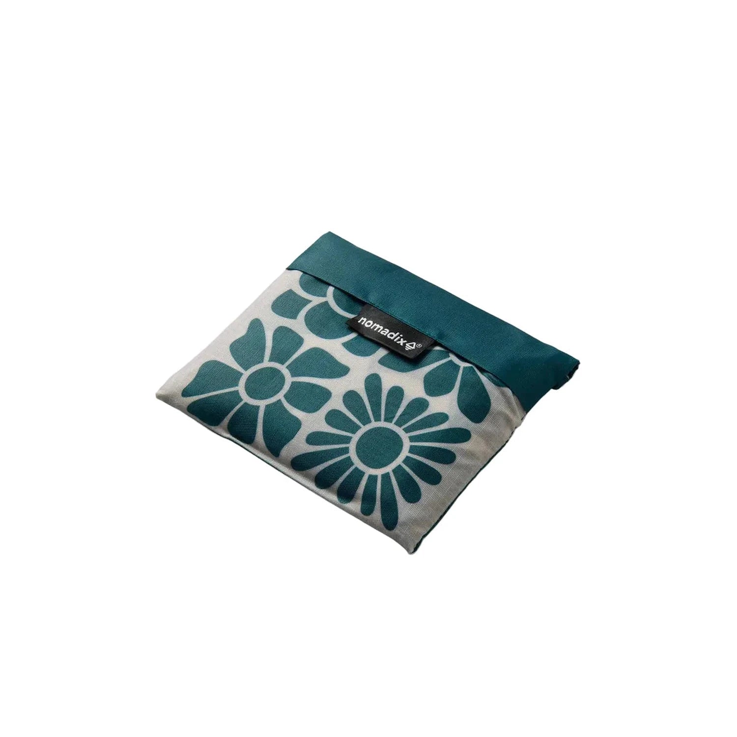 Nomadix 09. PACKS|LUGGAGE - PACK|CASUAL - WAIST|SLING|MESSENGER|PURSE Pocket Tote BIG FLOWERBED TEAL OCEAN