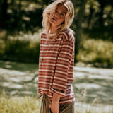 Women's Sunwashed Long Sleeve Retro Tee