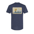 Men’s T-Shirt Poncho Outdoors - THE SKIFF T-SHIRT|NAVY / S