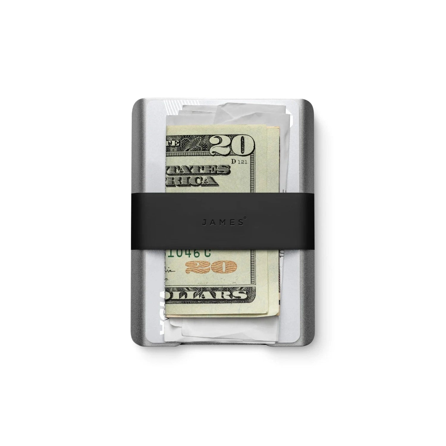 The James Brand 10. GIFTS|ACCESSORIES - MENS ACCESSORIES - MENS WALLETS The Lowe SILVER BLACK