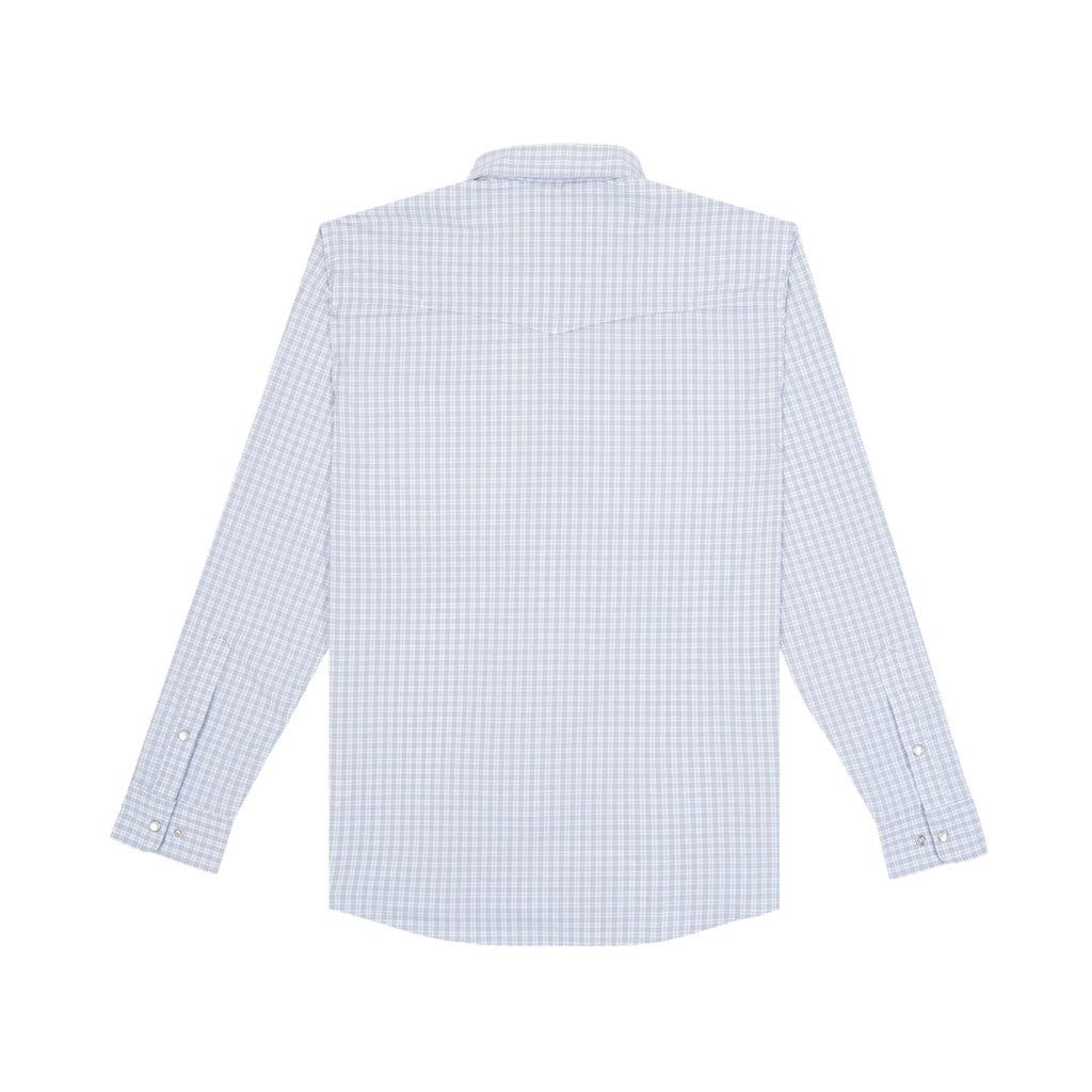 Men’s Western Pearl Snap Shirt Long Sleeve Poncho Outdoors