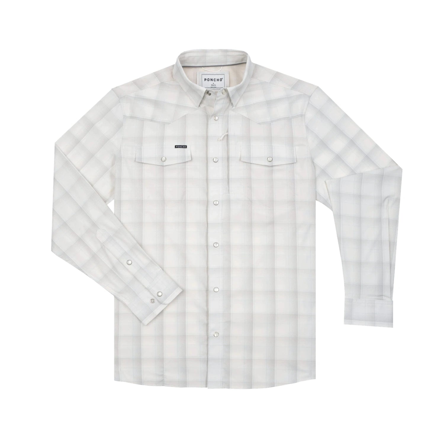 Men's Western Pearl Snap Shirt Long Sleeve