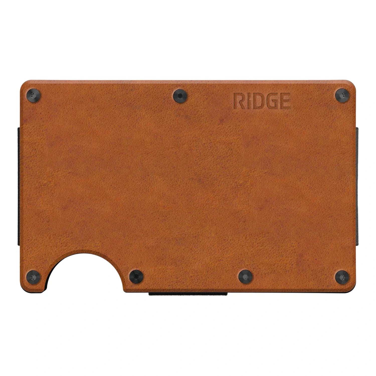 Ridge 10. GIFTS|ACCESSORIES - MENS ACCESSORIES - MENS WALLETS The Ridge Leather TOBACCO BROWN CASH STRAP