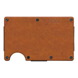 Ridge 10. GIFTS|ACCESSORIES - MENS ACCESSORIES - MENS WALLETS The Ridge Leather TOBACCO BROWN CASH STRAP