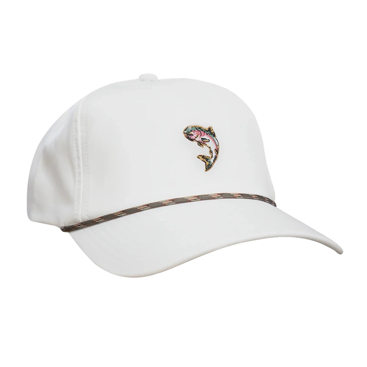 Poncho Outdoors 11. HATS - HATS BILLED - HATS BILLED Poncho Rope Hat TROUT