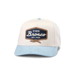 American Needle 11. HATS - HATS BILLED - HATS BILLED Wrangler Bronco Hat | Ivory / Smoke Blue