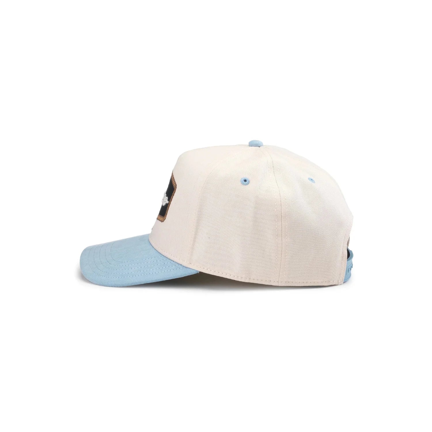 American Needle 11. HATS - HATS BILLED - HATS BILLED Wrangler Bronco Hat | Ivory / Smoke Blue