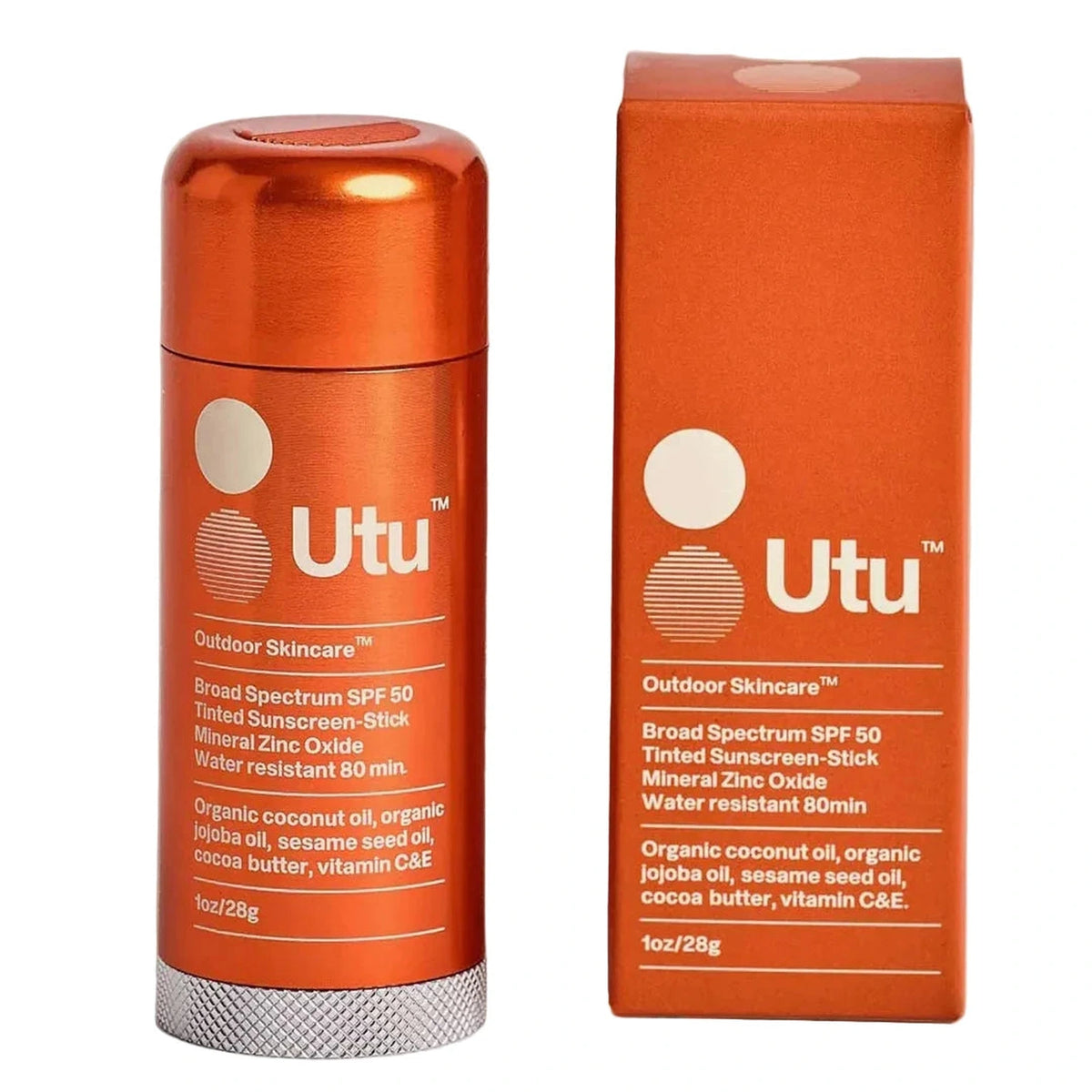 SPF50 Lightly Tinted Mineral Sunscreen Stick Utu