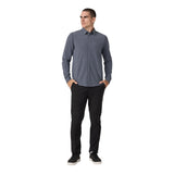 Vuori 01. MENS APPAREL - MENS LS SHIRTS - MENS LS BUTTON UP Men's Long Sleeve Bridge Button Down MNL MOONLIGHT