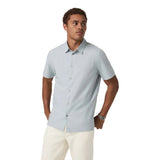 Vuori 01. MENS APPAREL - MENS SS SHIRTS - MENS SS BUTTON UP Men's Short Sleeve Manhattan Button Down HRG HARBOR GREY