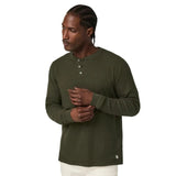 Men's Waffle Henley