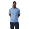 Vuori 01. MENS APPAREL - MENS SS SHIRTS - MENS SS ACTIVE Men's Tradewind Performance Tee 2.0 HIB ISLE BLUE HEATHER