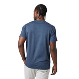 Vuori 01. MENS APPAREL - MENS SS SHIRTS - MENS SS ACTIVE Men's Short Sleeve Ponto Performance Tee HAZ AZURE HEATHER