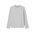 Vuori 01. MENS APPAREL - MENS LS SHIRTS - MENS LS CASUAL Men's Long Sleeve Ponto Performance Tee HFG FROST GREY HEATHER