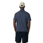 Vuori 01. MENS APPAREL - MENS SS SHIRTS - MENS SS BUTTON UP Men's Short Sleeve Ponto Button Down HAZ AZURE HEATHER