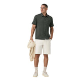 Men's Short Sleeve Ponto Button Down