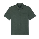 Men's Short Sleeve Ponto Button Down