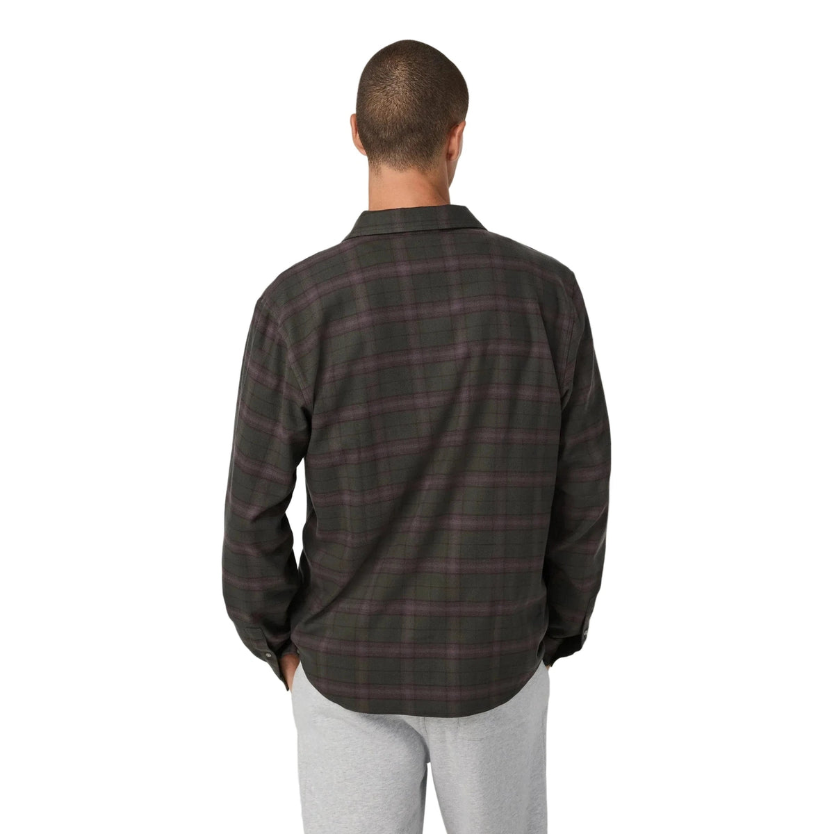 Men’s Long Sleeve Midweight Flannel Shirt Vuori