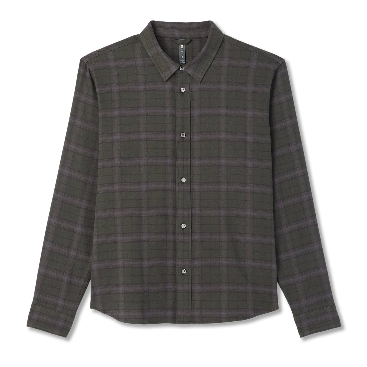 Men’s Long Sleeve Midweight Flannel Shirt Vuori
