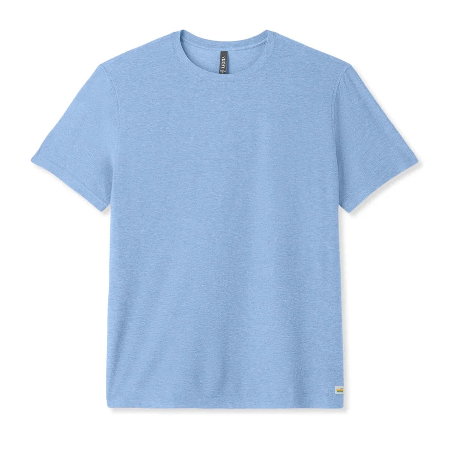 Vuori 01. MENS APPAREL - MENS SS SHIRTS - MENS SS ACTIVE Men's Strato Tech Tee HIB ISLE BLUE HEATHER