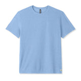 Vuori 01. MENS APPAREL - MENS SS SHIRTS - MENS SS ACTIVE Men's Strato Tech Tee HIB ISLE BLUE HEATHER