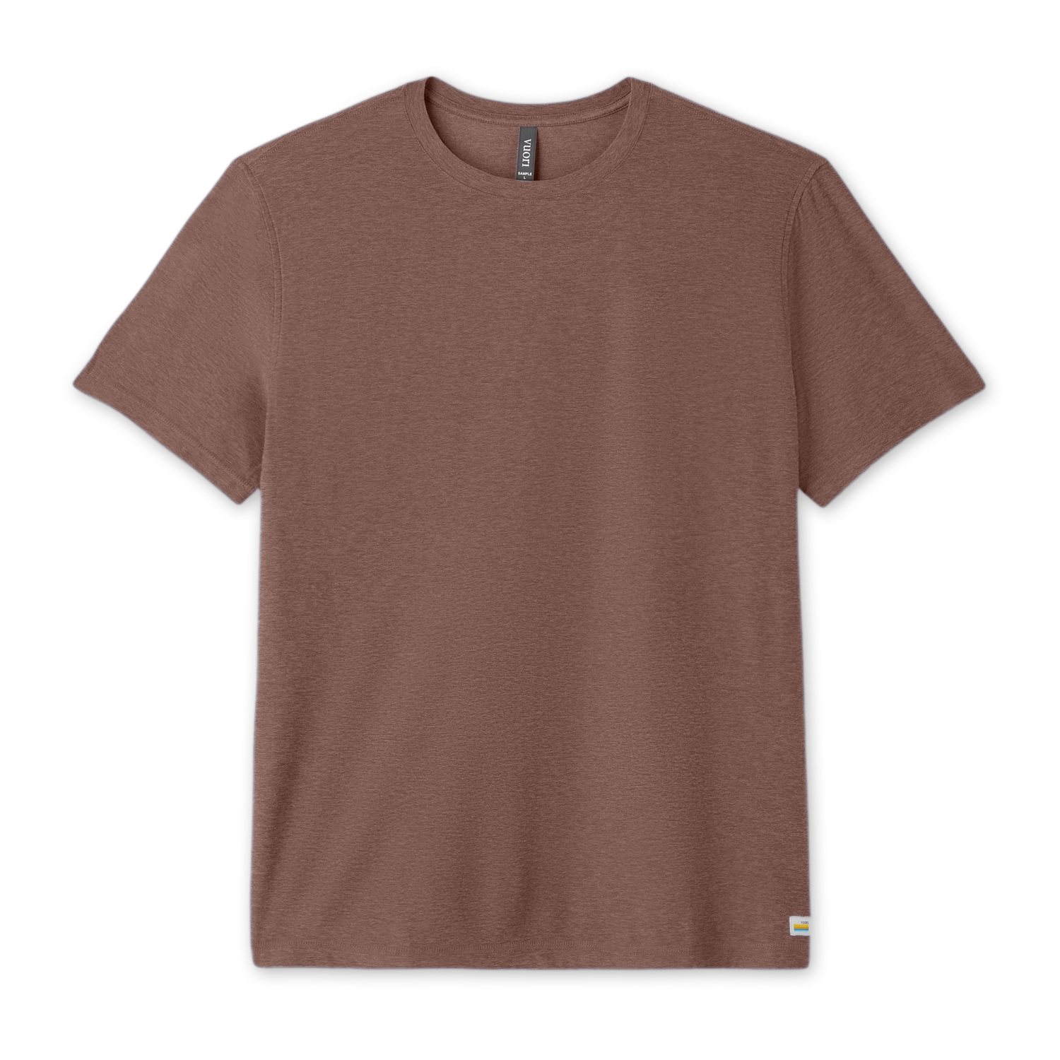 Vuori 01. MENS APPAREL - MENS SS SHIRTS - MENS SS ACTIVE Men's Strato Tech Tee SAH SABLE HEATHER
