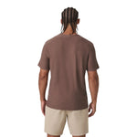 Vuori 01. MENS APPAREL - MENS SS SHIRTS - MENS SS ACTIVE Men's Strato Tech Tee SAH SABLE HEATHER