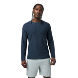 Men’s Long Sleeve Strato Tech Tee Vuori - NAVY HEATHER / S
