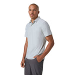 Vuori 01. MENS APPAREL - MENS SS SHIRTS - MENS SS POLO Men's Strato Tech Polo HHR HARBOR GREY HEATHER